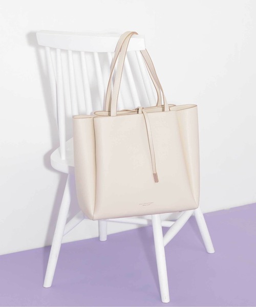 JILL by JILL STUART(ジルバイジルスチュアート)の「ストリングトート(トートバッグ・レディース・ブラック/アイボリー・FREE)」の12枚目の写真