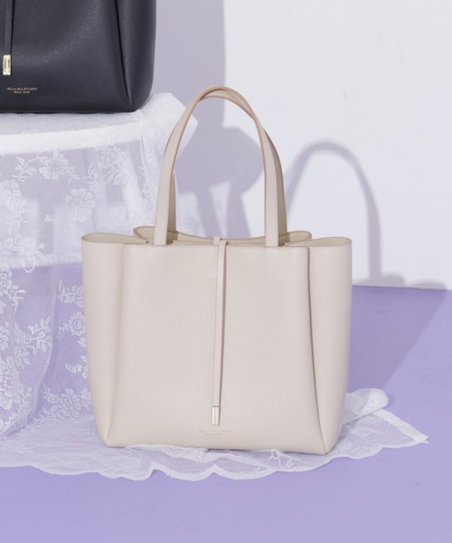 JILL by JILL STUART(ジルバイジルスチュアート)の「ストリングトート(トートバッグ・レディース・ブラック/アイボリー・FREE)」の13枚目の写真