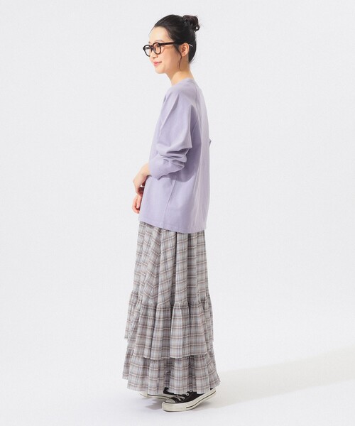 SCREEN STARS（スクリーンスターズ）の「【別注】SCREEN STARS / 天竺 ラグラン Tシャツ（Tシャツ/カットソー・レディース・チャコールグレー/ベージュ/ラベンダー・ONE SIZE）」の21枚目の写真