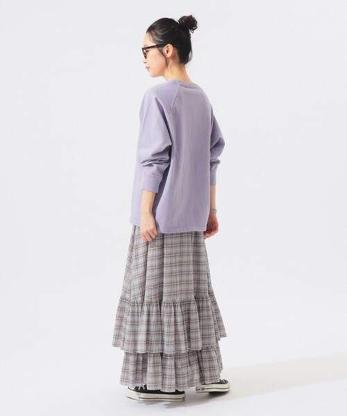 SCREEN STARS（スクリーンスターズ）の「【別注】SCREEN STARS / 天竺 ラグラン Tシャツ（Tシャツ/カットソー・レディース・チャコールグレー/ベージュ/ラベンダー・ONE SIZE）」の20枚目の写真