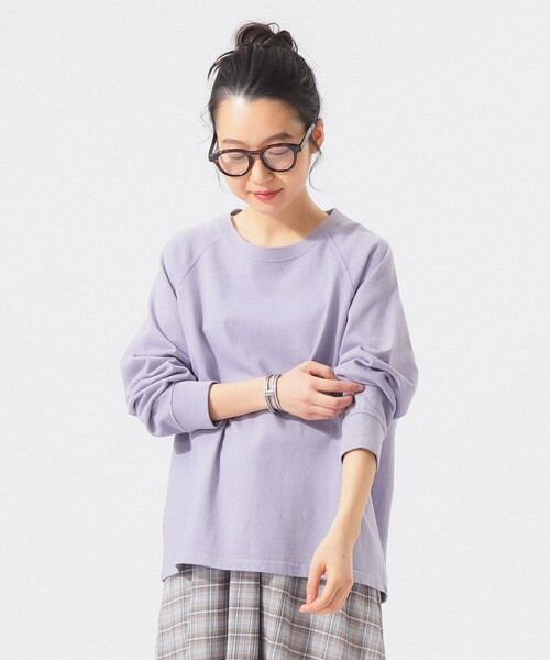 SCREEN STARS（スクリーンスターズ）の「【別注】SCREEN STARS / 天竺 ラグラン Tシャツ（Tシャツ/カットソー・レディース・チャコールグレー/ベージュ/ラベンダー・ONE SIZE）」の19枚目の写真