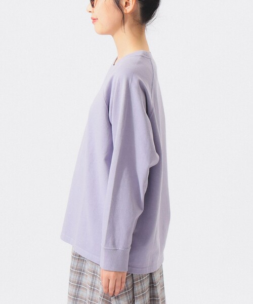 SCREEN STARS（スクリーンスターズ）の「【別注】SCREEN STARS / 天竺 ラグラン Tシャツ（Tシャツ/カットソー・レディース・チャコールグレー/ベージュ/ラベンダー・ONE SIZE）」の17枚目の写真
