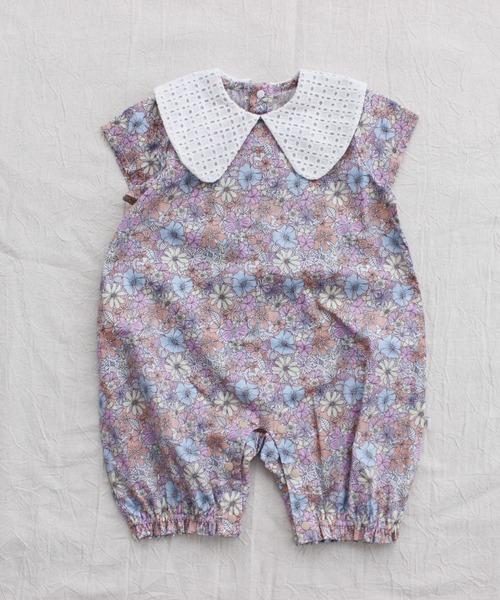 maarook(マルーク)の「アネモネPTbabyロンパース(ロンパース・キッズ・ピンク・70cm/80cm)」の1枚目の写真