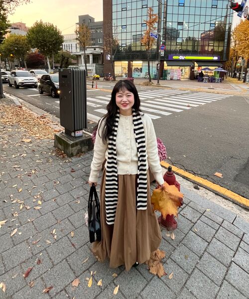 BELLOL(ベロエル)の「Balloon long skirt BROWN(スカート・レディース・その他・FREE)」の6枚目の写真