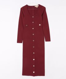 186000 Michael Kors マイケルコース ロングワンピース L レッド レディース [260128HM270136] ウィメンズ ワンピース・ドレス | マイケル・コース(MICHAEL KORS)公式