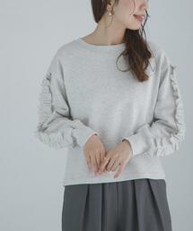 URBAN RESEARCH Sonny Label | 『WEB限定』フリルスリーブスウェットプルオーバー(スウェット)