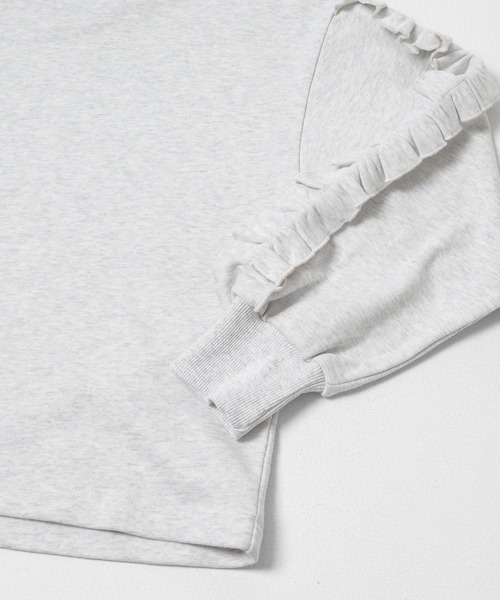 URBAN RESEARCH Sonny Label(アーバンリサーチサニーレーベル)の「『WEB限定』フリルスリーブスウェットプルオーバー(スウェット・レディース・オートミール/スミクロ・FREE)」の20枚目の写真
