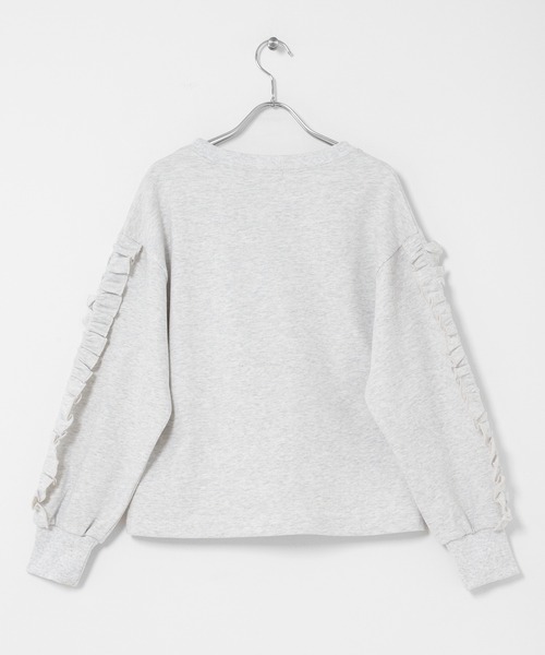 URBAN RESEARCH Sonny Label(アーバンリサーチサニーレーベル)の「『WEB限定』フリルスリーブスウェットプルオーバー(スウェット・レディース・オートミール/スミクロ・FREE)」の21枚目の写真