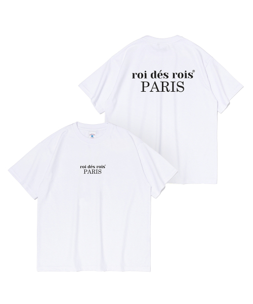 ROIDESROIS(ロワデロワ)の「オリジンパリ 半袖Tシャツ (ホワイト)(Tシャツ/カットソー・レディース・その他・S/M/L/XL/2XL)」の1枚目の写真