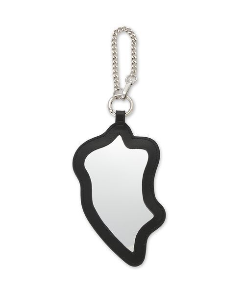 LILY BROWN（リリーブラウン）の「エンブロイダリーミラーチャーム（キーケース/キーアクセサリー・レディース・ブラック/チェック/レオパード・F）」の5枚目の写真