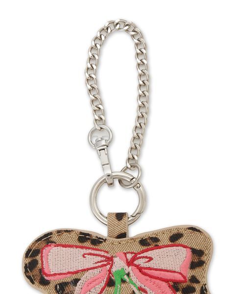 LILY BROWN（リリーブラウン）の「エンブロイダリーミラーチャーム（キーケース/キーアクセサリー・レディース・ブラック/チェック/レオパード・F）」の10枚目の写真