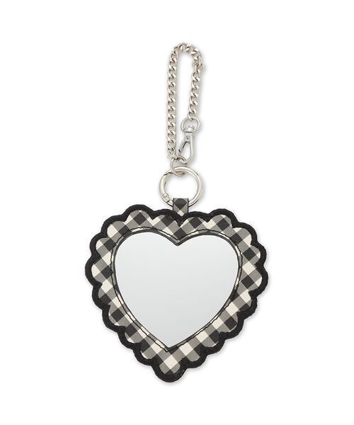 LILY BROWN（リリーブラウン）の「エンブロイダリーミラーチャーム（キーケース/キーアクセサリー・レディース・ブラック/チェック/レオパード・F）」の11枚目の写真