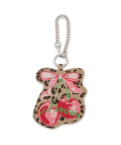 LILY BROWN（リリーブラウン）の「エンブロイダリーミラーチャーム（キーケース/キーアクセサリー・レディース・ブラック/チェック/レオパード・F）」の22枚目の写真