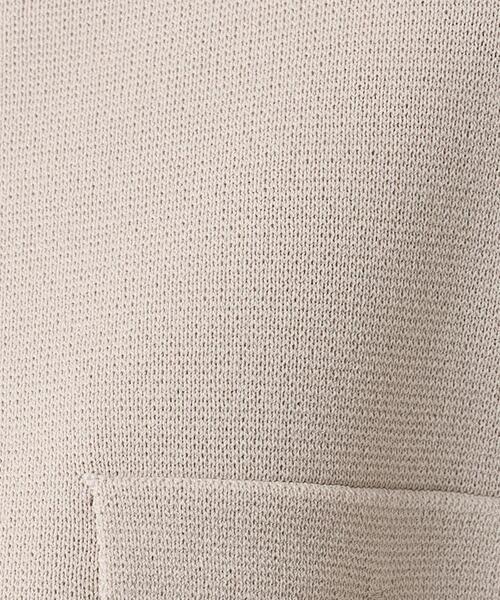 UNTITLED（アンタイトル）の「【洗える/ジャケット風】ミラノリブカーディガン（カーディガン/ボレロ・レディース・ブラック/レッド系1/ホワイト系7/ベージュ系その他7・00/02/04/44/48）」の22枚目の写真