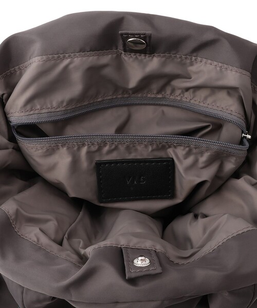 OUTDOOR PRODUCTS（アウトドアプロダクツ）の「【OUTDOOR PRODUCTS】VIS別注2WAYベルト付きパデッドトートバッグ（トートバッグ・レディース・キナリ/チャコールグレー/ブラック・FREE）」の21枚目の写真