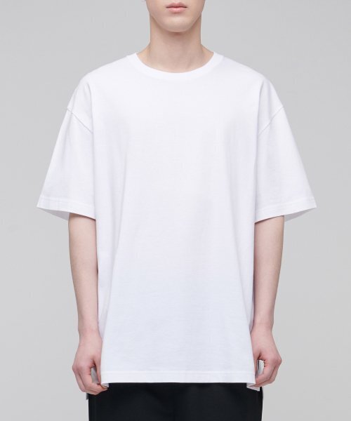 MUSINSA STANDARD(ムシンサスタンダード)の「特大クルーネック半袖Tシャツ2パック(Tシャツ/カットソー・レディース・その他・S/M/L/2XL/XL/XXX-LARGE)」の5枚目の写真