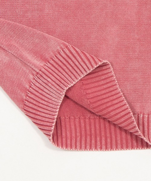 WEGO（ウィゴー）の「WEGO/【26年春夏新作】ブリーチニットグラフィックプルオーバー（ニット/セーター・メンズ・ピンク/ブラウン/ネイビー/ブラック系その他・LARGE/MEDIUM）」の22枚目の写真