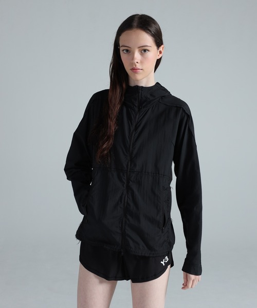 Y-3(ワイスリー)の「Y-3 RUNNING JACKET(ブルゾン・レディース・ブラック・X-SMALL/SMALL/MEDIUM/XX-SMALL)」の1枚目の写真