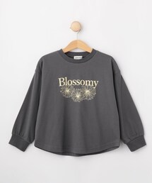 SHOO・LA・RUE（シューラルー）の「【100-150cm/選べる2柄】プリントアソート裾ラウンドロンT（Tシャツ/カットソー）」