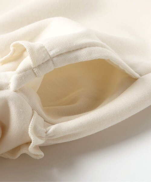 apres les cours(アプレレクール)の「カットソーペプラムフリルジャケット_ジュニア対応(カーディガン/ボレロ・キッズ・アイボリー/ブラック・80/90/100/110/120/130/140)」の9枚目の写真