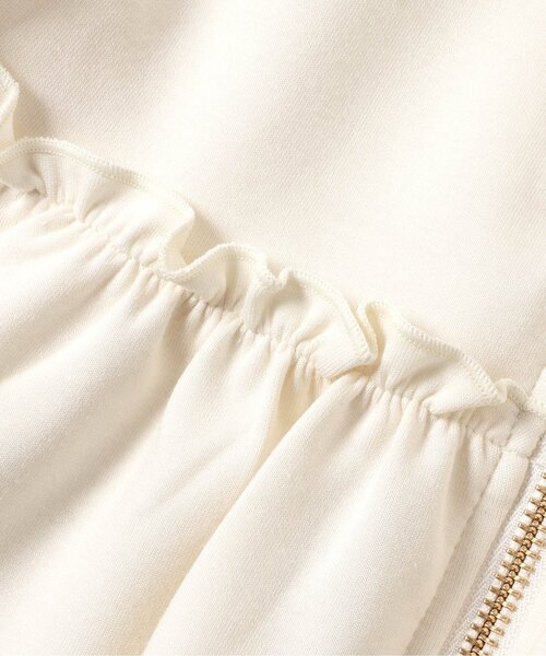 apres les cours(アプレレクール)の「カットソーペプラムフリルジャケット_ジュニア対応(カーディガン/ボレロ・キッズ・アイボリー/ブラック・80/90/100/110/120/130/140)」の17枚目の写真