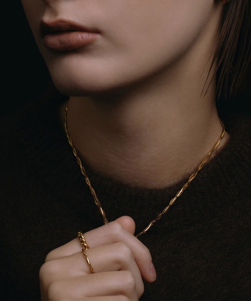 CENE（セネ）の「【CENE】セネ/トリプルブレイドネックレス