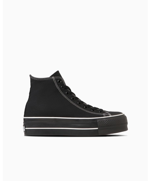 CONVERSE ALL STAR(コンバースオールスター)の「【直営店限定】ALL STAR (R) LIFTED HI / オールスター (R) リフテッド HI(スニーカー・レディース・ブラック×ホワイト・5.5/5/4.5/4/3.5/3)」の4枚目の写真
