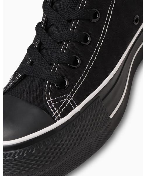 CONVERSE ALL STAR(コンバースオールスター)の「【直営店限定】ALL STAR (R) LIFTED HI / オールスター (R) リフテッド HI(スニーカー・レディース・ブラック×ホワイト・5.5/5/4.5/4/3.5/3)」の8枚目の写真