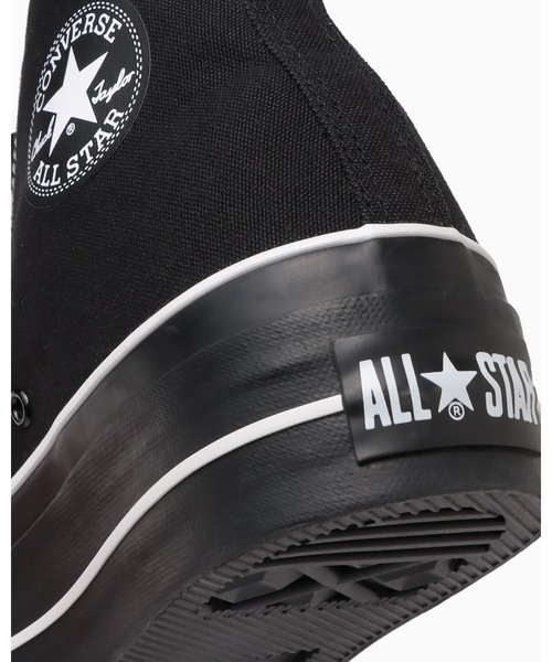 CONVERSE ALL STAR(コンバースオールスター)の「【直営店限定】ALL STAR (R) LIFTED HI / オールスター (R) リフテッド HI(スニーカー・レディース・ブラック×ホワイト・5.5/5/4.5/4/3.5/3)」の9枚目の写真