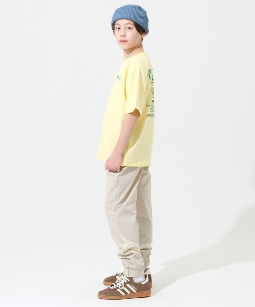 KRIFF MAYER Kid's Collection(クリフメイヤーキッズコレクション)の「【通気性】メッシュ切り替えジョガーパンツ(その他パンツ・キッズ・ブラック/ナチュラル/グレー/ネイビー・130/140/150/160/170/120)」の7枚目の写真