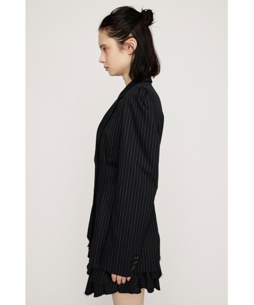 SLY（スライ）の「WAIST TUCK TAILOR JK ウエストタックテーラージャケット 春服（テーラードジャケット・レディース・ブラウン/ブラック/ネイビー系・FREE）」の17枚目の写真