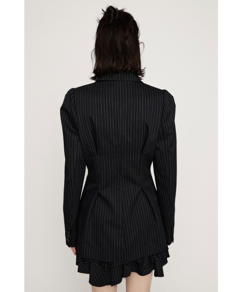 SLY（スライ）の「WAIST TUCK TAILOR JK ウエストタックテーラージャケット 春服（テーラードジャケット・レディース・ブラウン/ブラック/ネイビー系・FREE）」の18枚目の写真