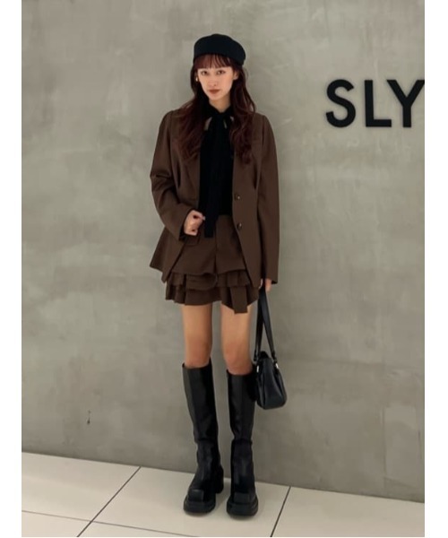 WAIST TUCK TAILOR JK ウエストタックテーラージャケット 春服