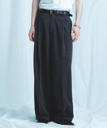 HARE（ハレ）の「【SET UP対応】ボックスタックワイドテーパードパンツ(HARE)（スラックス）」