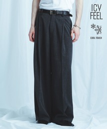 HARE（ハレ）の「【SET UP対応】ボックスタックワイドテーパードパンツ(HARE)（スラックス）」