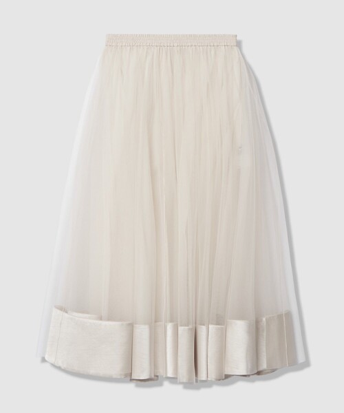 LOULOU WILLOUGHBY（ルルウィルビー）の「【LOULOU WILLOUGHBY】チュールレイヤードスカート（スカート・レディース・アイボリー/ブラック・2/1）」の12枚目の写真