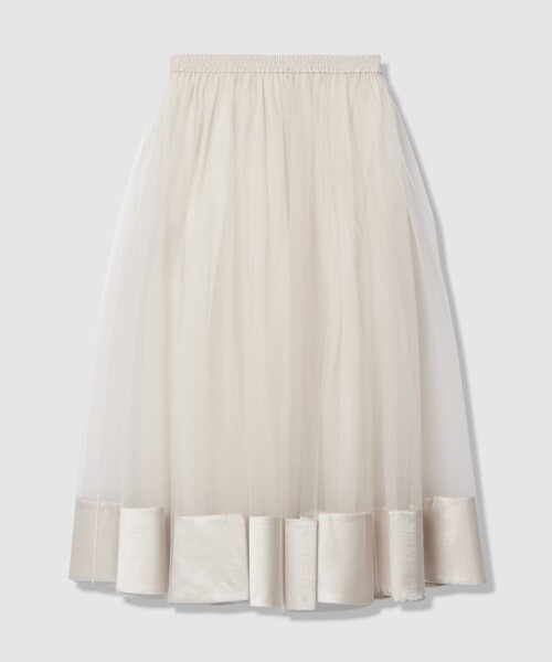 LOULOU WILLOUGHBY（ルルウィルビー）の「【LOULOU WILLOUGHBY】チュールレイヤードスカート（スカート・レディース・アイボリー/ブラック・2/1）」の13枚目の写真