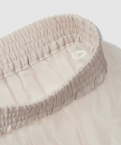 LOULOU WILLOUGHBY（ルルウィルビー）の「【LOULOU WILLOUGHBY】チュールレイヤードスカート（スカート・レディース・アイボリー/ブラック・2/1）」の17枚目の写真