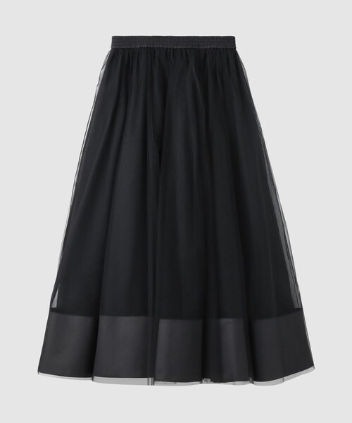 LOULOU WILLOUGHBY（ルルウィルビー）の「【LOULOU WILLOUGHBY】チュールレイヤードスカート（スカート・レディース・アイボリー/ブラック・2/1）」の21枚目の写真