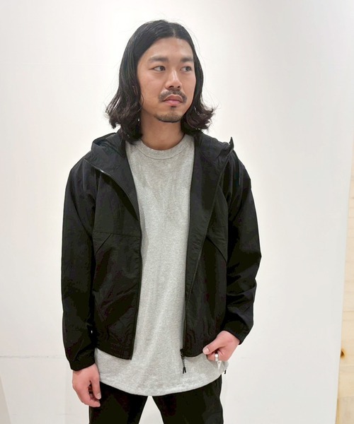 Grand PARK（グランドパーク）の「フルダルナイロン フーディブルゾン（その他アウター・メンズ・ブラック/カーキ/サックスブルー・L/M）」の22枚目の写真