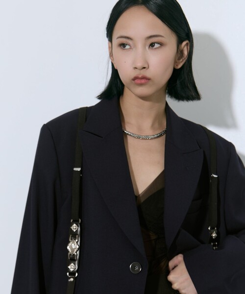 TOGA PULLA(トーガ プルラ)の「【TOGA PULLA/トーガプルラ】Metal choker/メタルチョーカー(チョーカー・レディース・シルバー・FREE)」の4枚目の写真