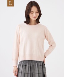 【L】【ウォッシャブル】SPANGLE KNITプルオーバー