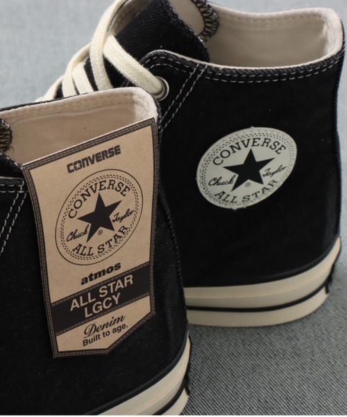 CONVERSE（コンバース）の「CONVERSE ALL STAR LGCY DENIM HI /ATMOS / コンバース オールスター レガシー デニム HI / アトモス【SP】（スニーカー・メンズ・ブラック・23.5cm/24.5cm/27.5cm/23.0cm/26.0cm/28.0cm/30.0cm/27.0cm/26.5cm/24.0cm/25.0cm/25.5cm）」の8枚目の写真