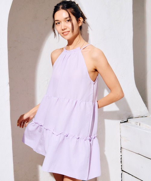 RIKKA FEMME(リッカファム)の「RIKKA FEMME/リッカファム レディース ワンピース RF6S-1405(ワンピース・レディース・ブラック/オレンジ/パープル/ブルー・FREE)」の21枚目の写真