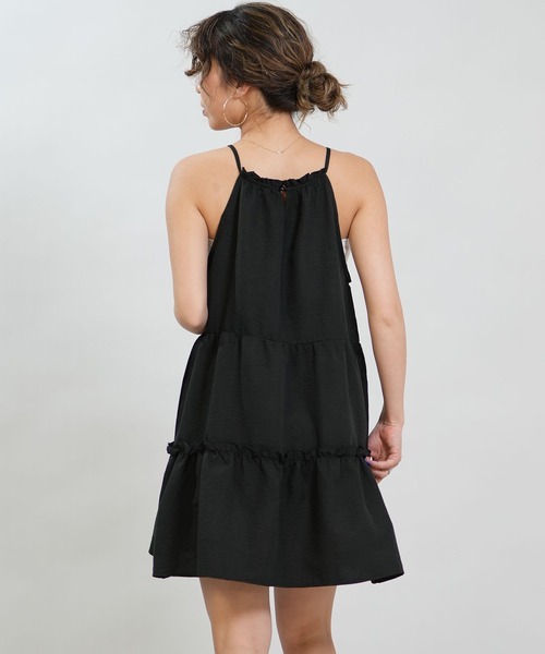 RIKKA FEMME(リッカファム)の「RIKKA FEMME/リッカファム レディース ワンピース RF6S-1405(ワンピース・レディース・ブラック/オレンジ/パープル/ブルー・FREE)」の6枚目の写真
