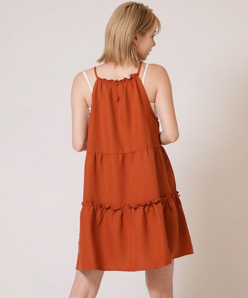 RIKKA FEMME(リッカファム)の「RIKKA FEMME/リッカファム レディース ワンピース RF6S-1405(ワンピース・レディース・ブラック/オレンジ/パープル/ブルー・FREE)」の18枚目の写真