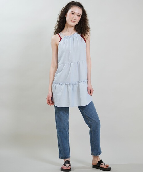 RIKKA FEMME(リッカファム)の「RIKKA FEMME/リッカファム レディース ワンピース RF6S-1405(ワンピース・レディース・ブラック/オレンジ/パープル/ブルー・FREE)」の11枚目の写真
