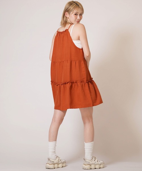 RIKKA FEMME(リッカファム)の「RIKKA FEMME/リッカファム レディース ワンピース RF6S-1405(ワンピース・レディース・ブラック/オレンジ/パープル/ブルー・FREE)」の20枚目の写真