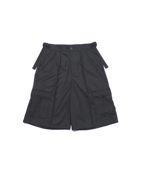 F/CE. (エフシーイー)の「F/CE. TWISTPOLYESTER WIDE SHORTS / エフシーイー ツイスト ポリエステル ワイド ショーツ(その他パンツ・メンズ・ベージュ/グレー・SMALL/LARGE)」の2枚目の写真