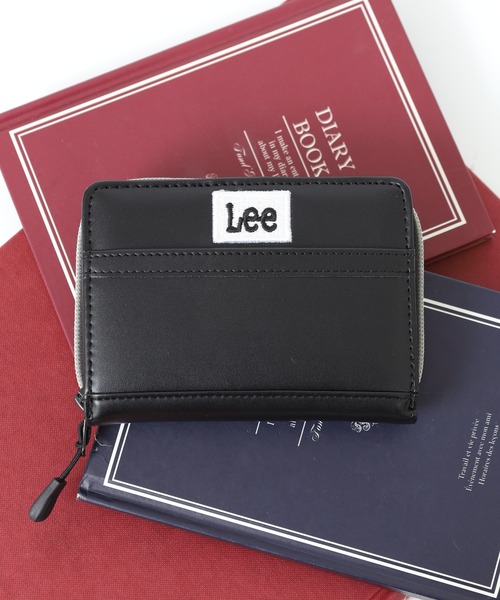 Lee(リー)の「Lee合皮ロゴ刺繍RF札入(財布・メンズ・ブラック/ホワイト・FREE)」の1枚目の写真